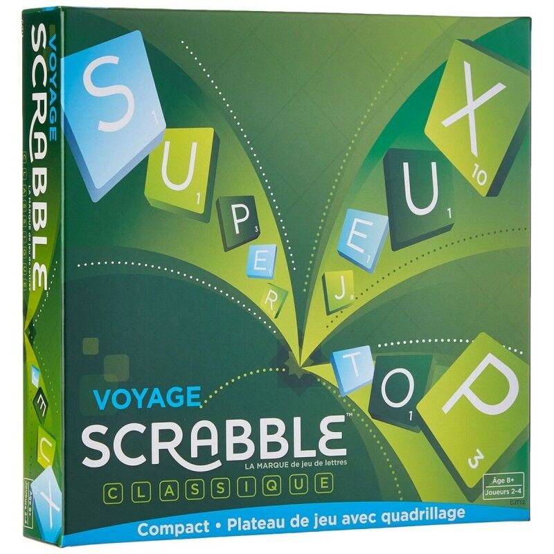 Mattel|Jogo de Mesa Mattel Scrabble Voyage (FR) Mattel|Jogo de Mesa Mattel Scrabble Voyage (FR)