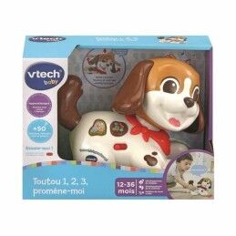 Vtech Baby|Brinquedo educativo Vtech Baby Toutou 1,2,3 Promenè -moi (FR)