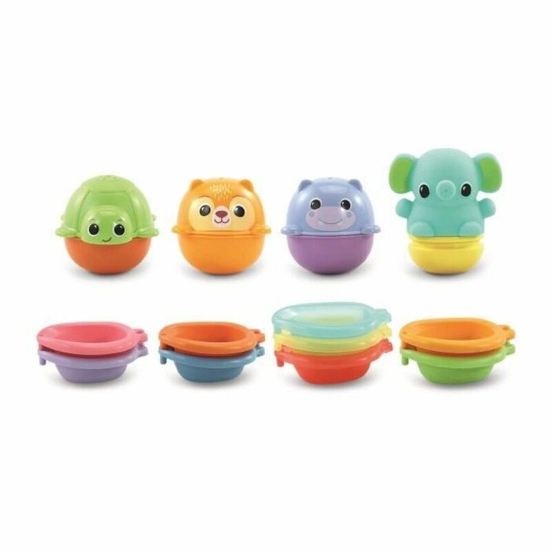 Vtech Baby|Brinquedo educativo Vtech Baby Cofret de Bain empilo rigo l´eu (FR)