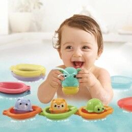 Vtech Baby|Brinquedo educativo Vtech Baby Cofret de Bain empilo rigo l´eu (FR)
