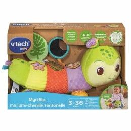 Vtech Baby|Brinquedo educativo Vtech Baby Myrtille, ma lumi-chenille sensorielle (FR)