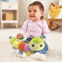 Vtech Baby|Brinquedo educativo Vtech Baby Myrtille, ma lumi-chenille sensorielle (FR)