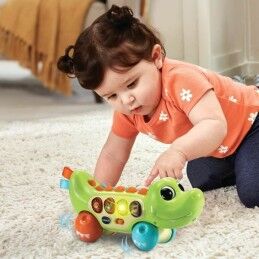 Vtech Baby|Brinquedo educativo Vtech Baby Rouli Croco rigolo (FR)