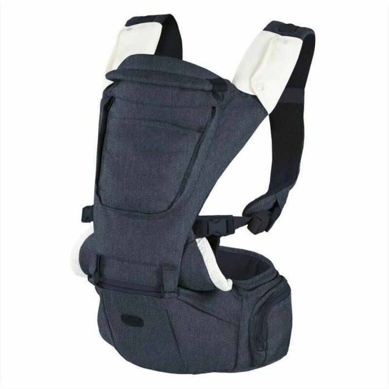 Chicco|Mochila porta bebê Chicco Baby Carrier Hip Seat Denim + 0 Anos Chicco|Mochila porta bebê Chicco Baby Carrier Hip Seat Denim + 0 Anos