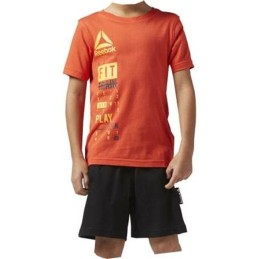 Conjunto Desportivo para Crianças Reebok BK4380 Laranja