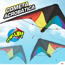 Eolo|Papagaio Eolo Pop-Up Magic 125 x 72 cm Arco-íris 12 Unidades