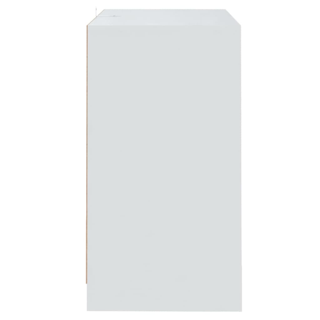 vidaXL Aparadores 2 pcs 70x41x75 cm derivados de madeira branco