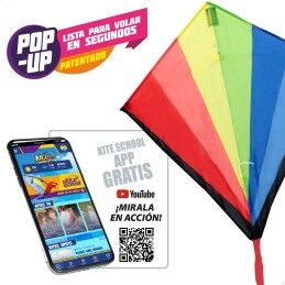 Eolo|Papagaio Eolo Pop-Up Diamond 56 x 59 x 2 cm