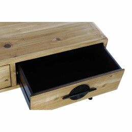 DKD Home Decor|Mesa de apoio DKD Home Decor Castanho Preto Metal Abeto 100 x 50 x 52,5 cm
