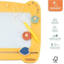 Woomax|Quadro Mágico Woomax Zookabee Tigre Madeira 30 x 2,5 x 26 cm (6 Unidades)