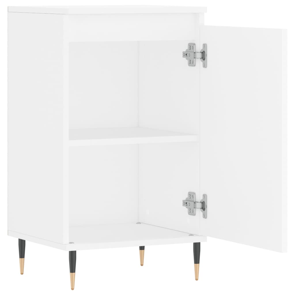 vidaXL Aparadores 2 pcs 40x35x70 cm derivados de madeira branco