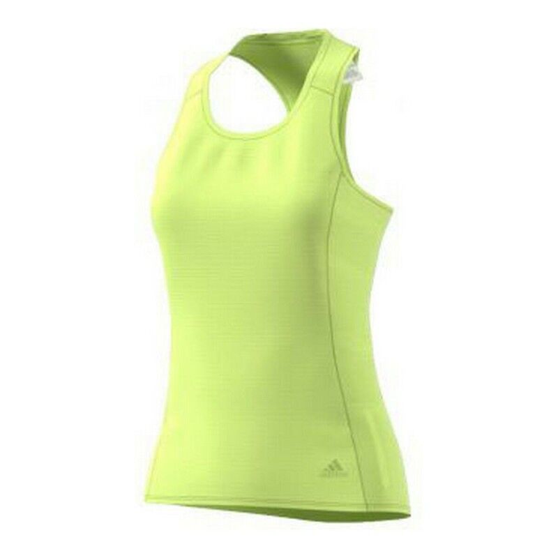 Adidas|T-Shirt de Alças Mulher Adidas FR SN 37C TANK CG1118 Amarelo Adidas|T-Shirt de Alças Mulher Adidas FR SN 37C TANK CG1118 Amarelo