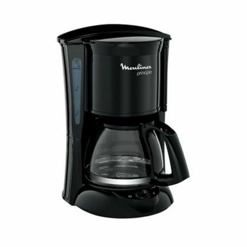 Moulinex|Máquina de Café de Filtro Moulinex FG1528 0,6 L 600W Preto 600 W 600 ml 6 Copos Moulinex|Máquina de Café de Filtro Moulinex FG1528 0,6 L 600W Preto 600 W 600 ml 6 Copos