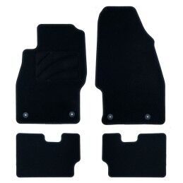 MOMO|Tapete para o Carro MOMO MOMLCM012BW Branco Preto Universal