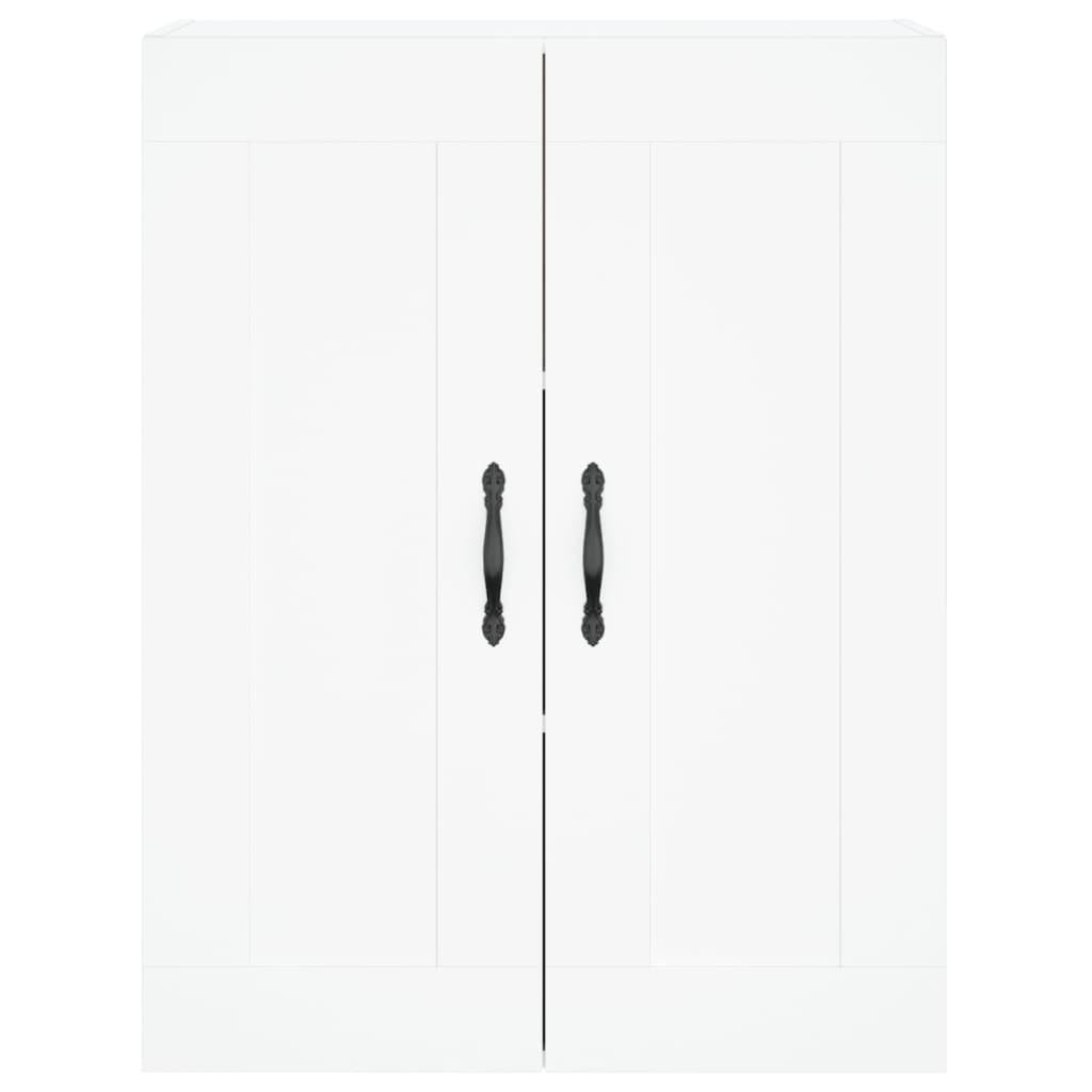 vidaXL Armário alto 69,5x34x180 cm derivados de madeira branco