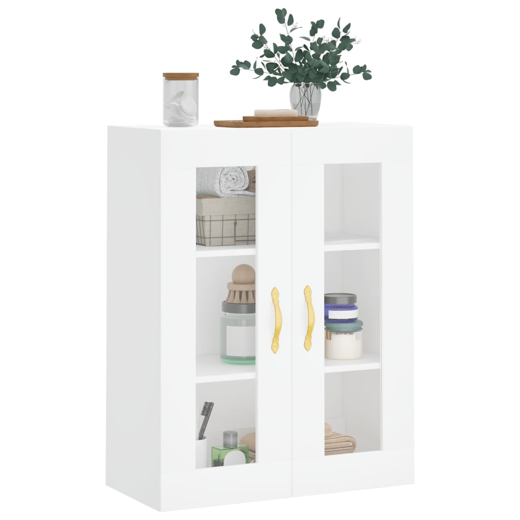 vidaXL Armário de parede 69,5x34x90 cm branco