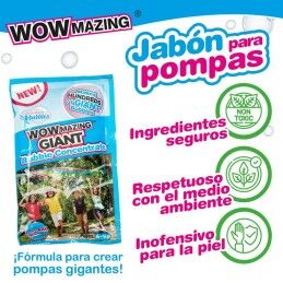 WOWmazing|Líquido para bombas de sabão WOWmazing 7,5 x 13,5 x 2 cm (20 Unidades)