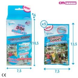 WOWmazing|Líquido para bombas de sabão WOWmazing 7,5 x 13,5 x 2 cm (20 Unidades)