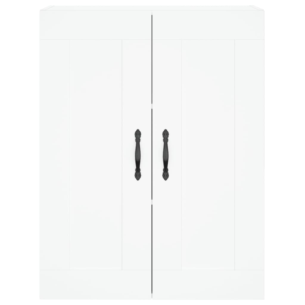 vidaXL Armário alto 69,5x34x180 cm derivados de madeira branco