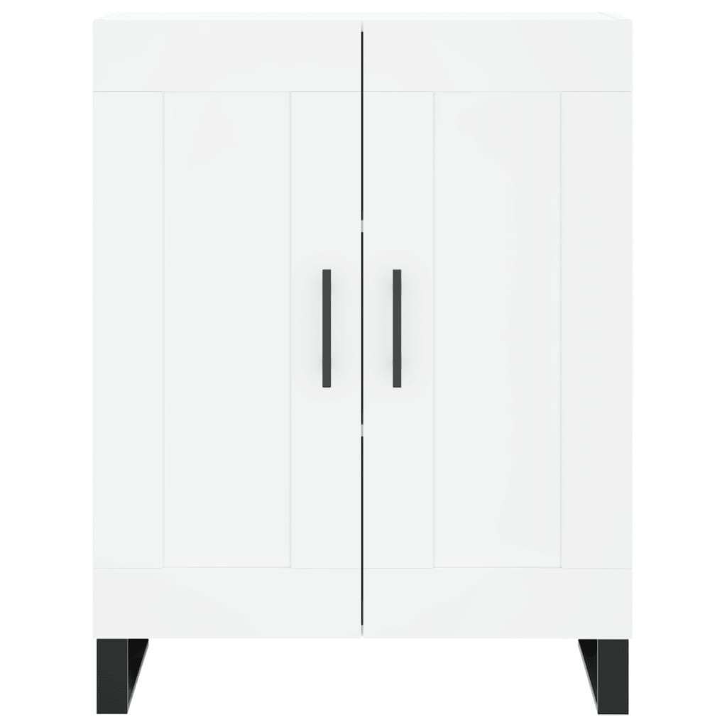 vidaXL Armário alto 69,5x34x180 cm derivados de madeira branco