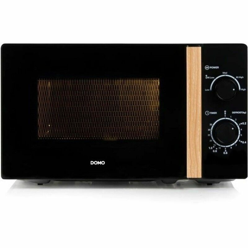 DOMO|Microondas DOMO Preto 700 W 20 L DOMO|Microondas DOMO Preto 700 W 20 L