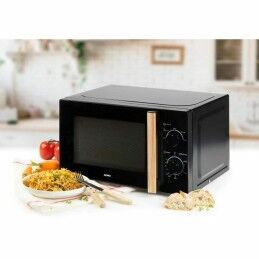 DOMO|Microondas DOMO Preto 700 W 20 L