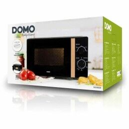 DOMO|Microondas DOMO Preto 700 W 20 L