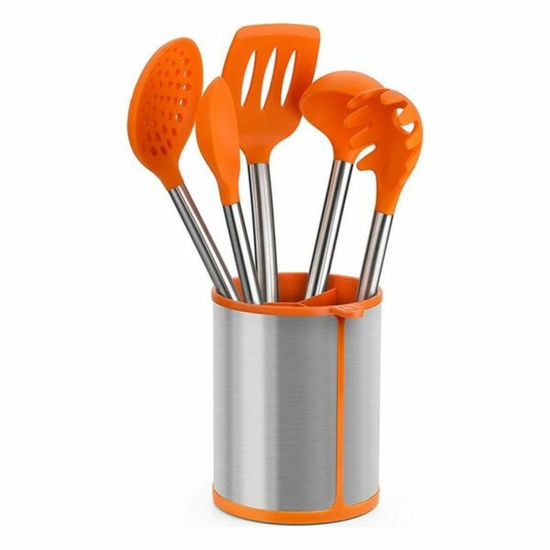 Conjunto de Utensílios para Cozinha BRA A195011 Laranja (6 pcs)