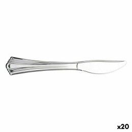 Cuyfor|Conjunto de Facas de Descascar Cuyfor Preto Prateado Aço inoxidável 7,5 cm 6 Peças (24 Unidades)