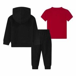 Jordan|Conjunto de Desporto para Bebé Jordan Essentials Fleeze Box Preto Vermelho