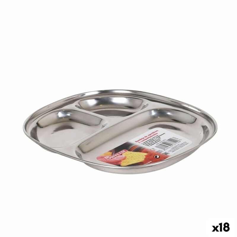 Privilege|bandeja de aperitivos Privilege 22 x 19,5 x 2 cm (18 Unidades) Privilege|bandeja de aperitivos Privilege 22 x 19,5 x 2 cm (18 Unidades)
