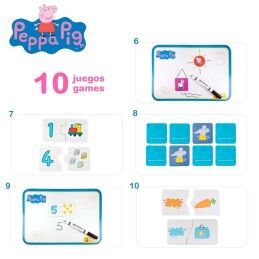 Peppa Pig|Mesa Multijogos Peppa Pig (6 Unidades)