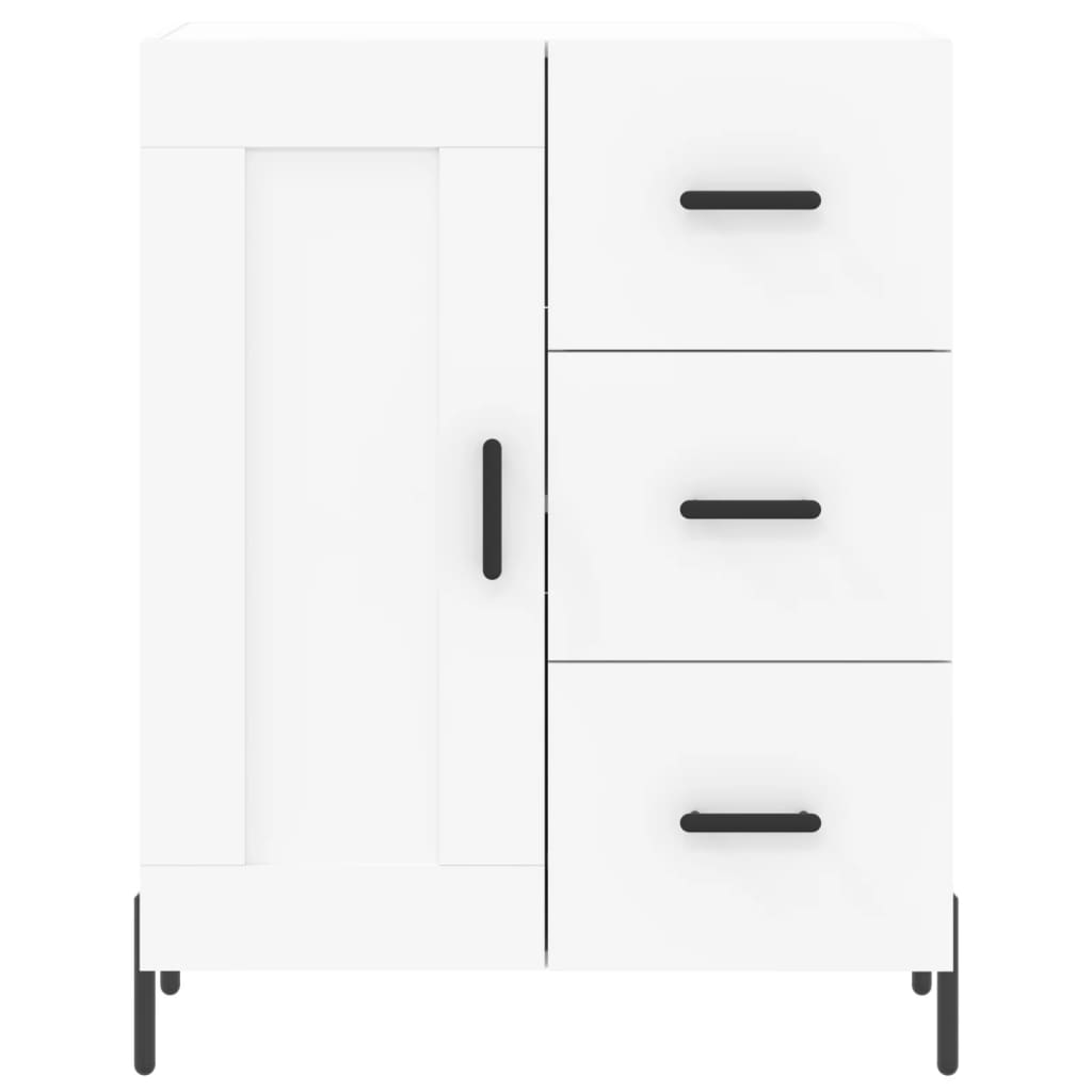 vidaXL Armário alto 69,5x34x180 cm derivados de madeira branco