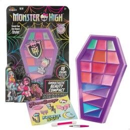 Monster High|Conjunto de Maquilhagem Infantil Monster High Feeling Fierce 10 x 16,5 x 2 cm 4 Unidades