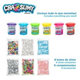 Cra-Z-Art|Jogo de Plasticina Cra-Z-Art Bold&Brights (6 Unidades) Slime