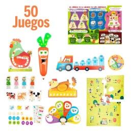 Lisciani Giochi|Jogo Educativo Lisciani Giochi Carotina Baby 50 Juegos 4,5 x 14,5 x 3,5 cm Eletrónico (6 Unidades)
