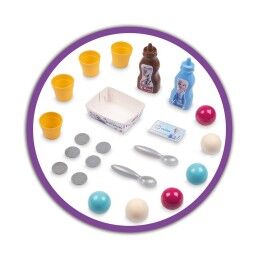 Smoby|Conjunto de brinquedos Smoby  Frozen Ice Cream Shop