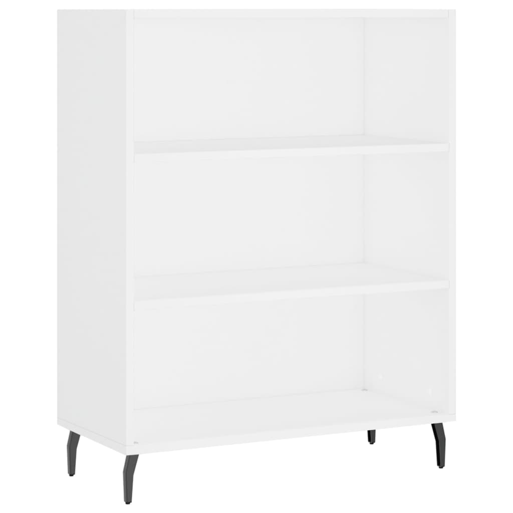 vidaXL Armário alto 69,5x34x180 cm derivados de madeira branco