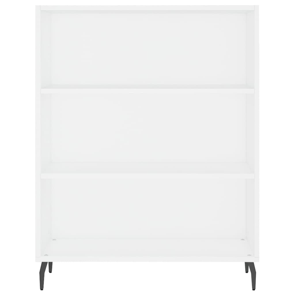 vidaXL Armário alto 69,5x34x180 cm derivados de madeira branco