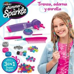Cra-Z-Art|Hairstyle Game Cra-Z-Art Shimmer 'n Sparkle 10 x 20,5 x 6 cm 4 Unidades