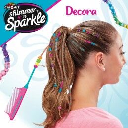 Cra-Z-Art|Hairstyle Game Cra-Z-Art Shimmer 'n Sparkle 10 x 20,5 x 6 cm 4 Unidades