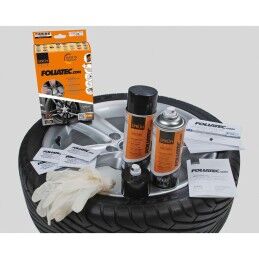 Foliatec|Borracha Líquida para Carros Foliatec Antracite metálico 2 x 400 ml