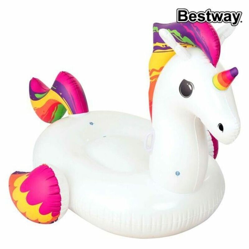 Bestway|Melhor Maneira Figura Insuflável Unicórnio com Alças 224x164 cm Praia e Piscina 41113 Bestway|Melhor Maneira Figura Insuflável Unicórnio com Alças 224x164 cm Praia e Piscina 41113