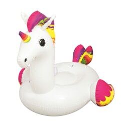 Bestway|Melhor Maneira Figura Insuflável Unicórnio com Alças 224x164 cm Praia e Piscina 41113