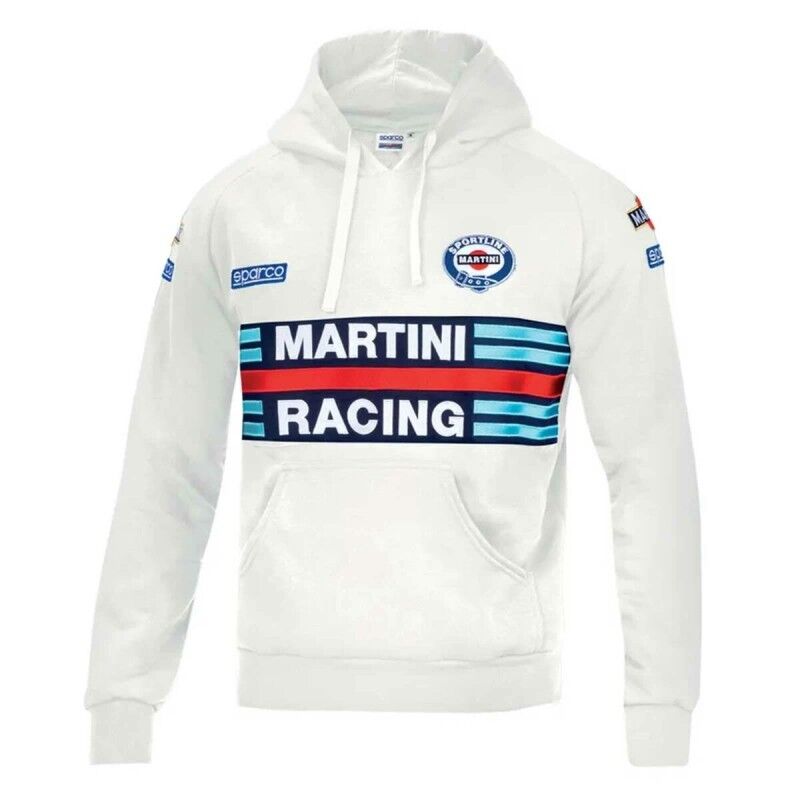 Sparco|Polar com Capuz Sparco Martini Racing S Branco