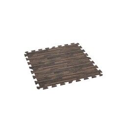 Bestway|Bestway Piso de Espuma para Piscina Retratil Estilo Madeira 12 Peças 50x50 cm Jardim 58712