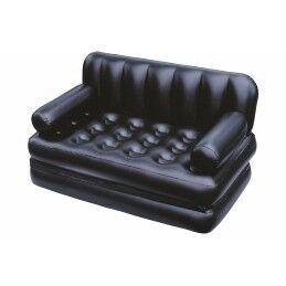 Bestway|Bestway Poltrona Inflável 5 Posições Preto 188x152x64 cm Interior 75054