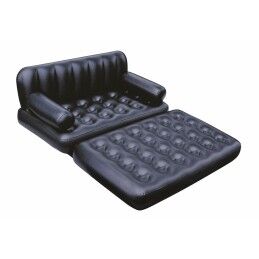 Bestway|Bestway Poltrona Inflável 5 Posições Preto 188x152x64 cm Interior 75054