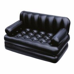Bestway|Bestway Poltrona Inflável 5 Posições Preto 188x152x64 cm Interior 75054