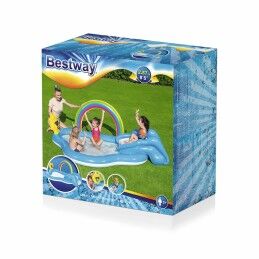 Bestway|Bestway Piscina Inflável Parque de Jogos Arco-íris 257x145x91 cm +2 Anos Jardim 53092